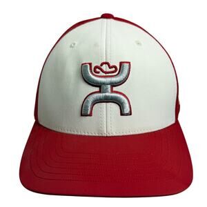 Hooey University of Houston UH Cougars Hat Cap Red White Snapback Trucker Mesh